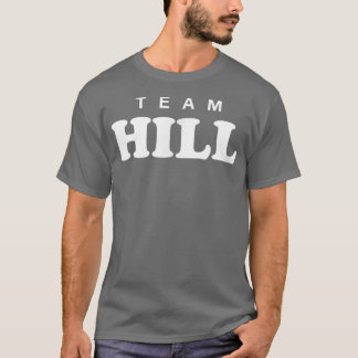 チームヒルパーソナライズされた名氏新郎家族 Tシャツ
