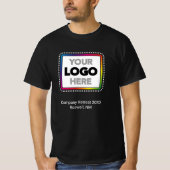 チームビルディング/会社リトリート - ロゴを追加 Tシャツ (正面)