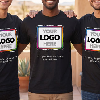 チームビルディング/会社リトリート - ロゴを追加 Tシャツ