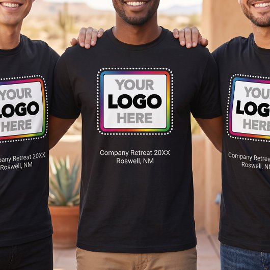 チームビルディング/会社リトリート - ロゴを追加 Tシャツ