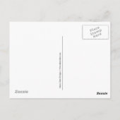 チームビーガンはがき ポストカード (裏面)