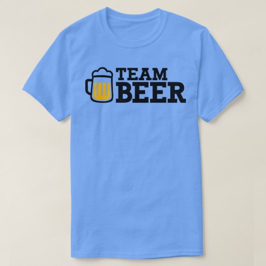 チームビール3 Tシャツ (デザイン正面)