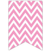 チームピンクまたはチームブルージェンダーがパーティーバナーを表示 バンティングフラッグ (第1の旗)