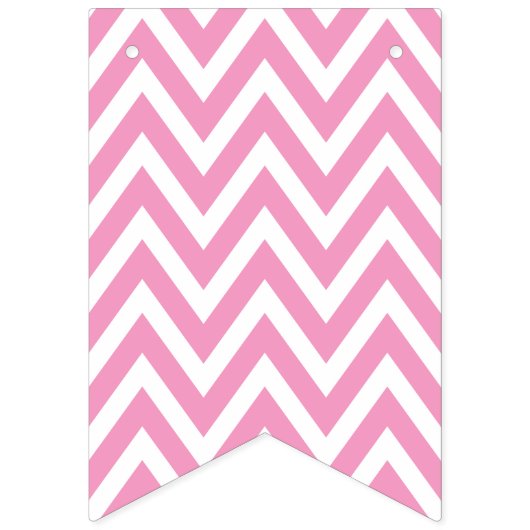 チームピンクまたはチームブルージェンダーがパーティーバナーを表示 バンティングフラッグ (第1の旗)