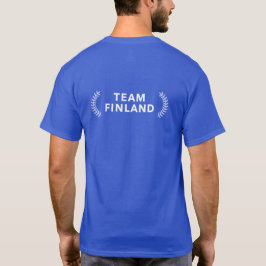 チームフィンランド リバースTシャツ背面 Tシャツ