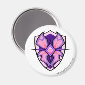 チームフェエリランドのロゴ マグネット (正面/裏面)