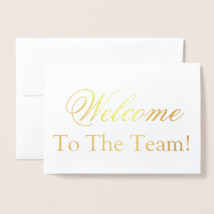 チームフォイルカードへようこそ 箔カード