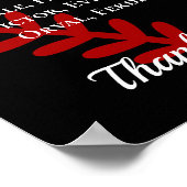 チームフォト付きバスケットボールのコーチの贈り物 ポスター (角)