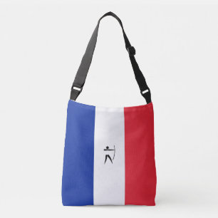 チームフランスアーチェリー クロスボディバッグ