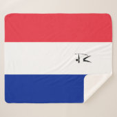 チームフランスアーチェリー シェルパブランケット (正面(横))