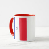 チームフランスアーチェリー マグカップ (正面左)