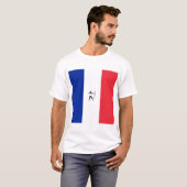 チームフランスアーチェリー Tシャツ (正面フル)