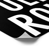 チームフルRomフィットネスボディビルジムチームフルR ポスター (角)