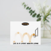 チームフロッグはがき2 ポストカード (スタンド正面)