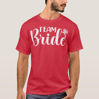 チームブライズマッチングウェディングパーティー バチェロレッテパーティー Tシャツ
