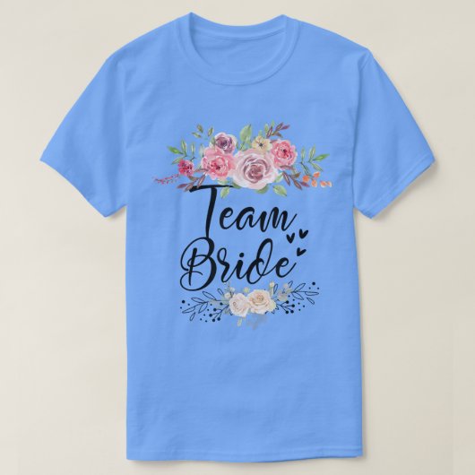 チームブライズ 結婚前最後の女友達パーティー Tシャツ (デザイン正面)