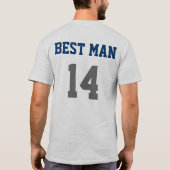 チームブライダルパーティ Tシャツ (裏面)