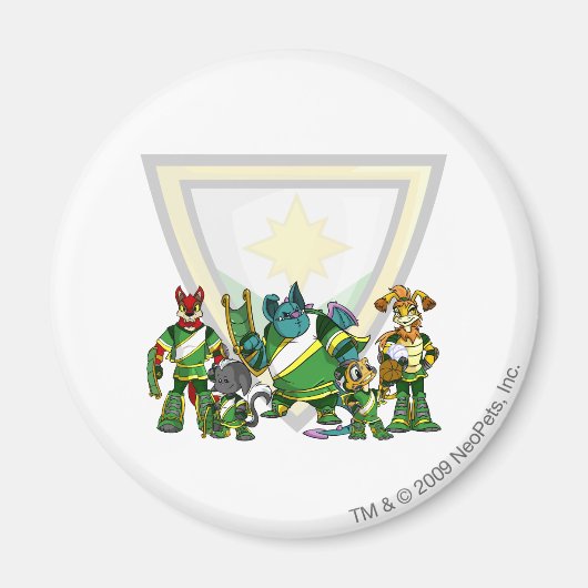 チームブライトベールグループ マグネット (正面)