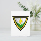 チームブライトベールロゴ ポストカード (スタンド正面)