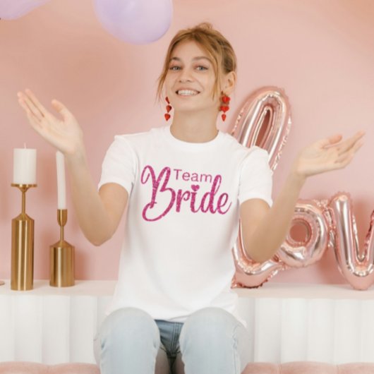 チームブライドバチェロレッテブリデスメイドブライダル Tシャツ