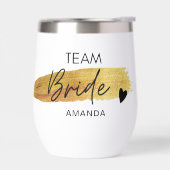 チームブライドパーソナライズされたバチェロレッテ (左面)