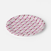 チームブライドブライダルシャワーバチェロレッテ ペーパープレート (アングル)