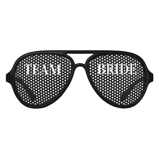 チームブライドブライダルパーティフォトシュート アビエーターサングラス (正面)