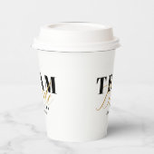 チームブライド2トーン 紙コップ (左)