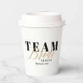 チームブライド2トーン 紙コップ (裏面)