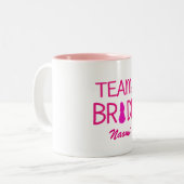 チームブライド-ブライドメイドカスタムマグ ツートーンマグカップ (正面左)