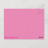 チームブライド ポストカード (裏面)