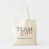 チームブライド |花嫁 | 結婚s トートバッグ (正面)