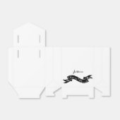 チームブライドXOハートリボン フェイバーボックス (折り畳みなし)