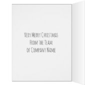 チームブランドカードから20枚の写真メリークリスマス (内側(左))