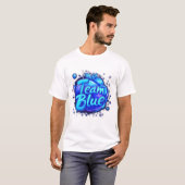 チームブルー Tシャツ (正面フル)