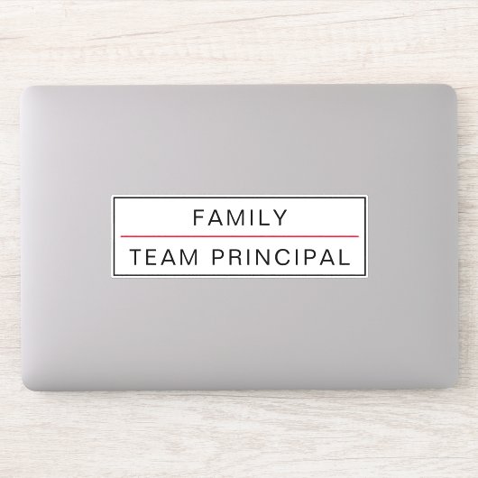 チームプリンシパルカスタマイズ可能ステッカー シール (コンピューター)