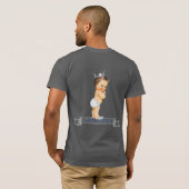 チームプリンスジェンダーの公開 Tシャツ (裏面フル)