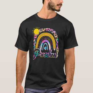 チームプレスクール分隊新学期レインボーキッズT Tシャツ