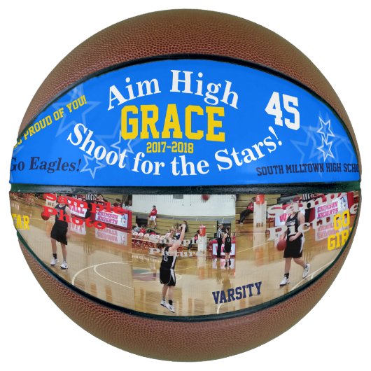 チームプレーヤーUPLOAD 3バスケットボールの写真 バスケットボール (正面)