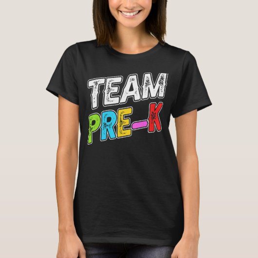 チームプレKアクティビティ建物レトロ旧学生 Tシャツ (正面)