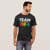 チームプレK先生新学期トップ Tシャツ (正面フル)