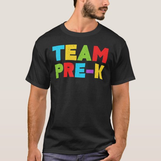 チームプレK先生新学期 Tシャツ (正面)