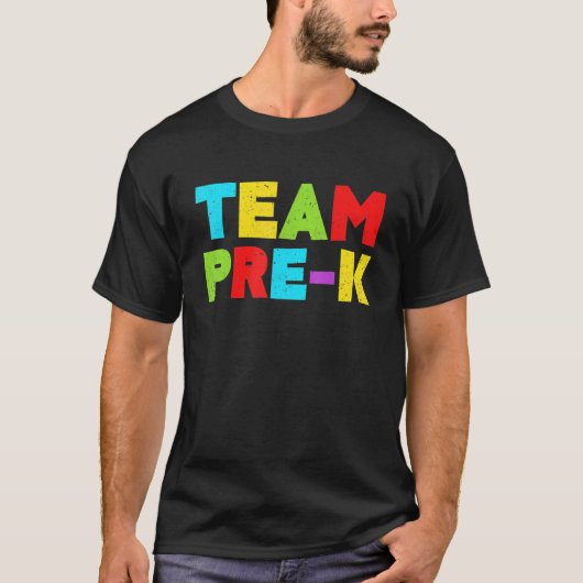 チームプレK先生新学期 Tシャツ (正面)