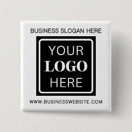 チームプロモーションタグラインWebサイトのビジネスロゴ 缶バッジ