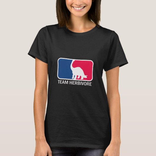 チームヘルビヴォアベジタリアンビーガン Tシャツ (正面)