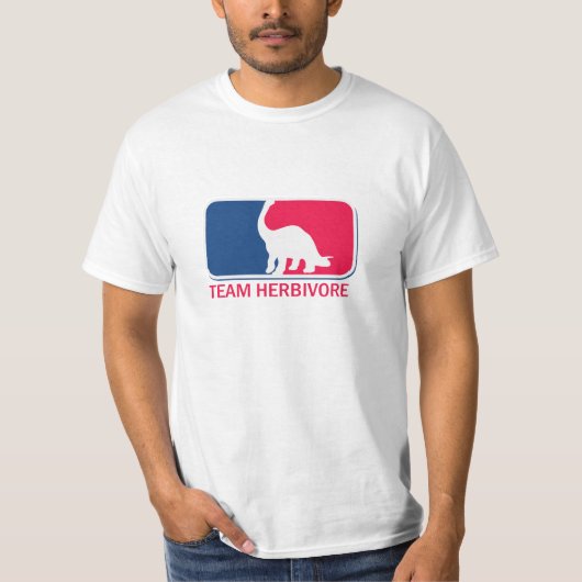 チームヘルビヴォアベジタリアンビーガン Tシャツ (正面)