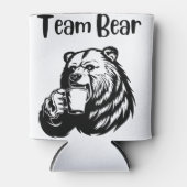 チームベア 缶クーラー (正面)