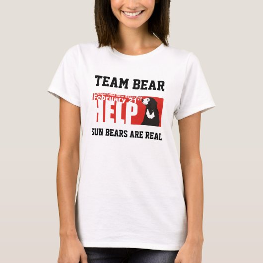 チームベア Tシャツ (正面)