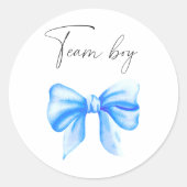 チームベビーとは何か ラウンドシール (正面)