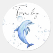 チームベビーとは何か ラウンドシール (正面)